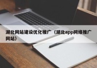 湖北网站建设优化推广（湖北app网络推广网站）